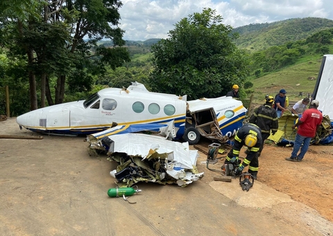 Cabo enrolado em hélice é encontrado em avião que caiu com Marília Mendonça