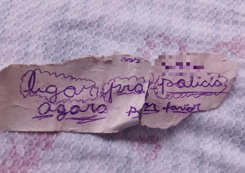 Menina de 11 anos estuprada em Manaus fez bilhete com pedido de socorro