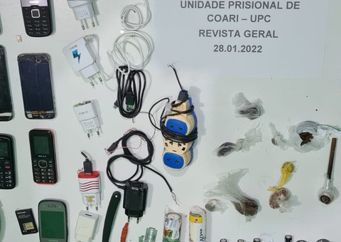 Após denúncia de fuga, PM faz varredura surpresa em presídio no Amazonas