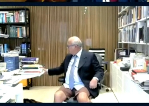 Advogado Alberto Toron aparece de bermuda em audiência do STJ; veja vídeo