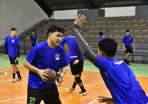 Renné Monteiro é sede dos treinos técnicos da seleção amazonense de handebol