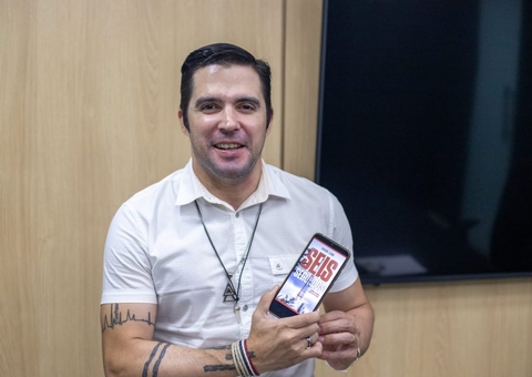 Em Manaus, Erick Lira grava talk show sobre como sobreviveu a  queda de 109 metros