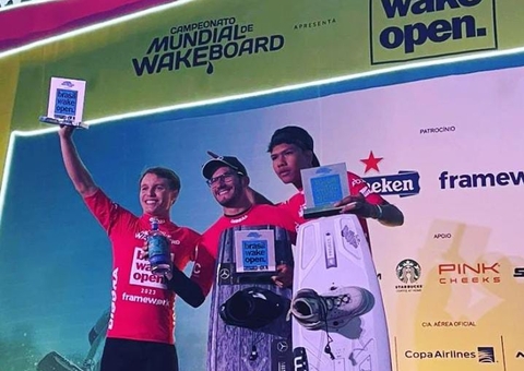 Atleta indígena amazonense sobe ao pódio no Brasil Wake Open em Minas Gerais