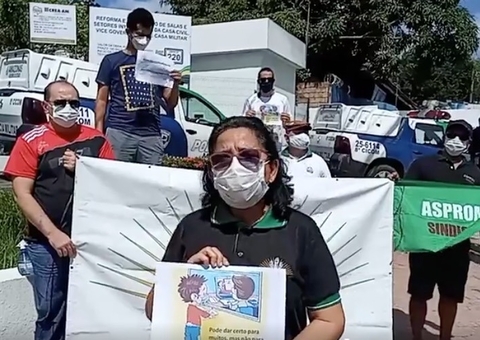 Professores do Amazonas reivindicam suporte em aulas remotas e vacinação