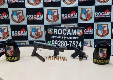 Armada com submetralhadora, dupla ataca PMs e acaba morta em Manaus 