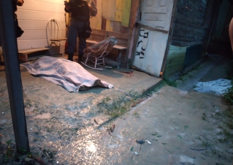 Homem é brutalmente assassinado durante forte temporal em Manaus