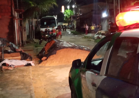 Homem agoniza até a morte após ser baleado por dupla em moto em Manaus