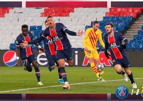 Liga dos Campeões: PSG empata com Barcelona e avança para as quartas