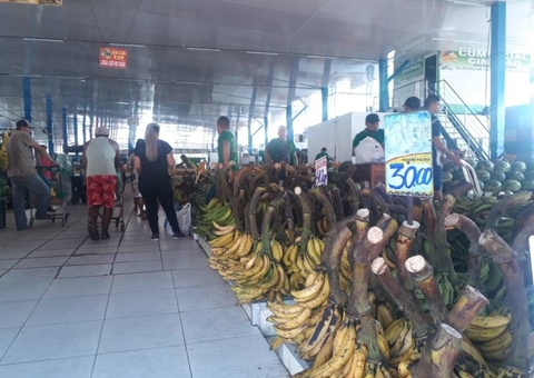 Feiras irão funcionar em novo horário a partir de segunda em Manaus
