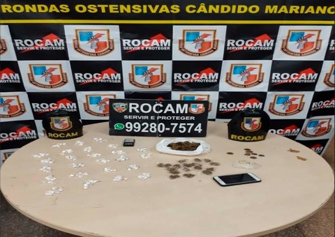 Trio é preso com drogas escondidas em casa de Manaus