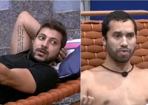 Caio fica 'pistola' ao ver Gil falar dele com Juliette: 'falo mais nada'