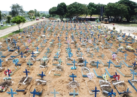 Manaus registra 39 enterros nesta quarta; 5 por covid-19