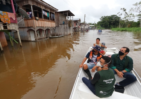Cheia 2021: Defensoria cobra água tratada para população de Anamã