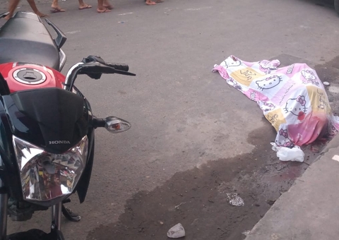 Garupa de moto é executado durante perseguição de bandidos em Manaus