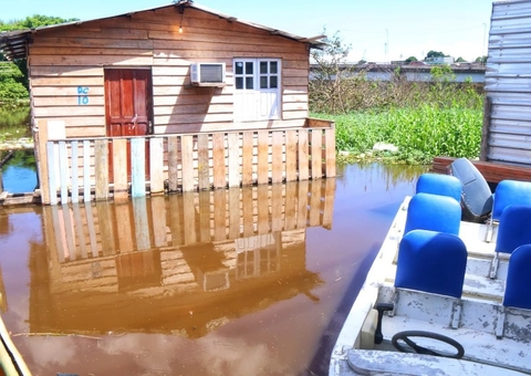 15 bairros de Manaus são atingidos pela cheia do Rio Negro