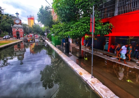 Rio Negro está a 8 cm de bater cheia histórica de 2012 em Manaus