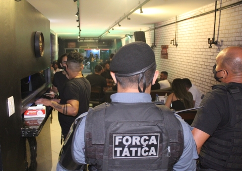 Bar é fechado em plena noite de inauguração em Manaus