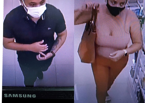 Casal é procurado suspeito de furto em drogaria de Manaus