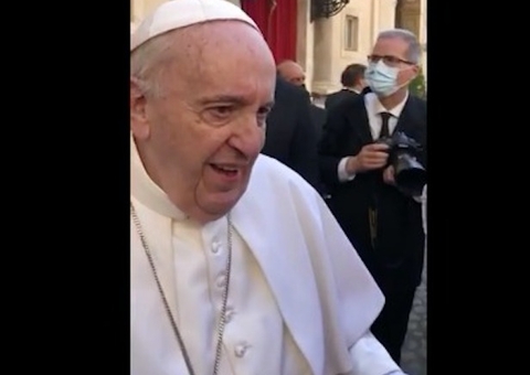 Vídeo: Papa Francisco faz piada sobre brasileiros: 'Não têm salvação'