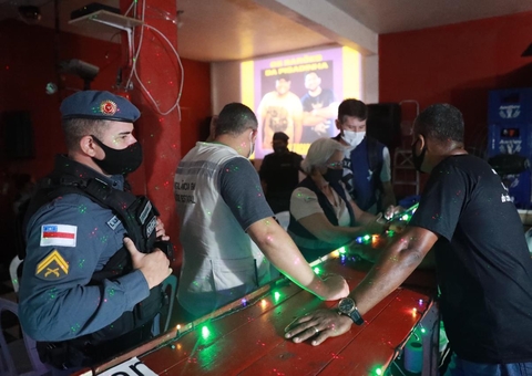 Fiscalização encerra festas em bares e casas noturnas em Manaus