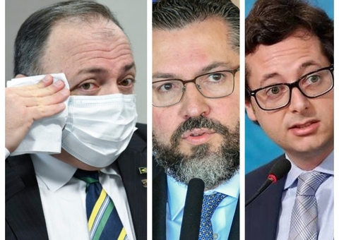 Pazuello, Ernesto Araújo e Wajngarten devem ser investigados pela CPI