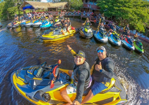 Surge um novo produto turístico, trilhas de jet ski!