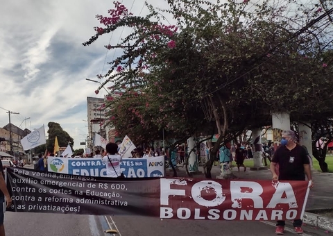 Novo protesto contra Bolsonaro em Manaus ocorre neste sábado