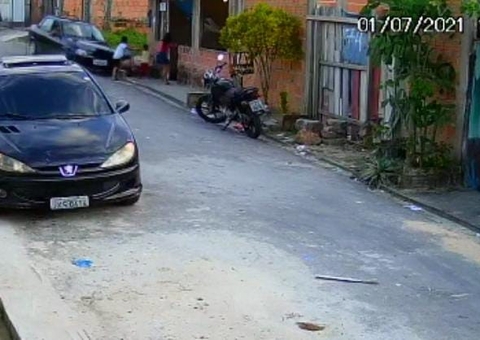 Vídeo chocante mostra irmãos atropelando crianças em Manaus; veja