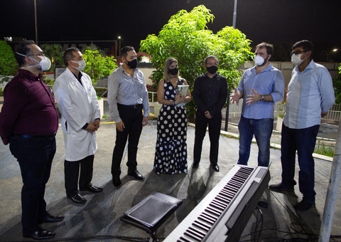Coral do Amazonas faz apresentação para pacientes do Hospital João Lúcio