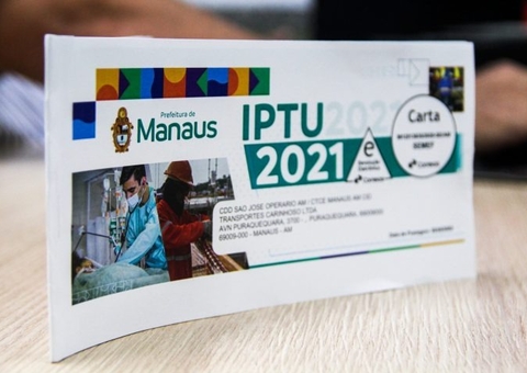 4ª parcela do IPTU 2021 pode ser paga sem juros até esta quinta em Manaus