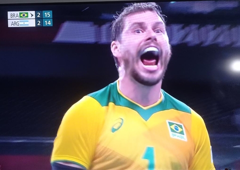 Olimpíadas: Em virada histórica, Brasil vence Argentina no vôlei masculino