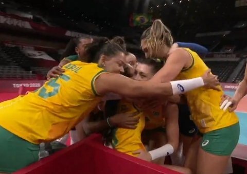Olimpíadas: No vôlei feminino, Brasil vence Japão por 3 sets a 0