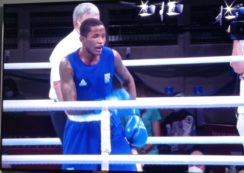 Wanderson de Oliveira vai às quartas das Olimpíadas no Boxe