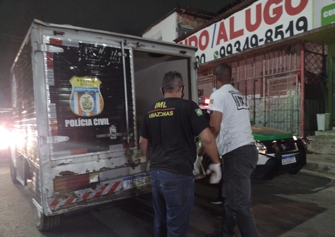 Homem tenta correr, mas é brutalmente executado em rua de Manaus