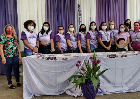 Sejusc realiza ação pelo fim da violência contra a mulher no Amazonas