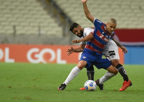 Fortaleza empata com Santos e segue no G4 do Campeonato Brasileiro