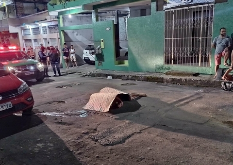 Ataque criminoso em bairro de Manaus deixa um morto e um baleado em via pública