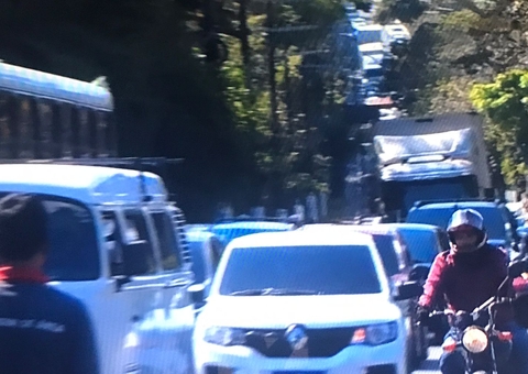 Acesso à avenida Rodrigo Otávio pela Bola do Coroado é interditado