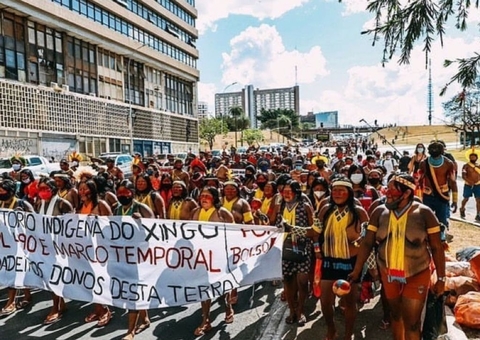 STF retoma julgamento sobre ‘Marco Temporal’ e indígenas fazem nova manifestação