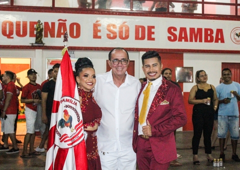 Luiz Gilberto volta a presidência da escola de samba A Grande Família