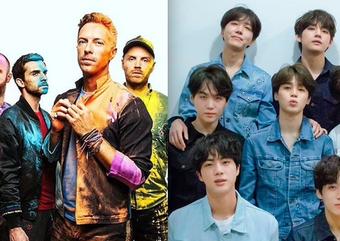 Coldplay anuncia parceria com BTS com nova música 'My Universe'