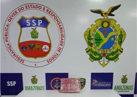 Homem é preso com droga em barco no Amazonas