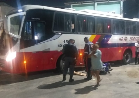 Mulher morre ao ser esmagada por rota em acidente com motocicleta em Manaus