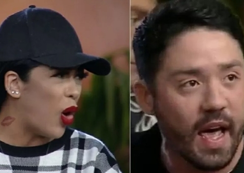 Rico bate boca com Medrado durante formação de roça: 'Falsa e mentirosa'