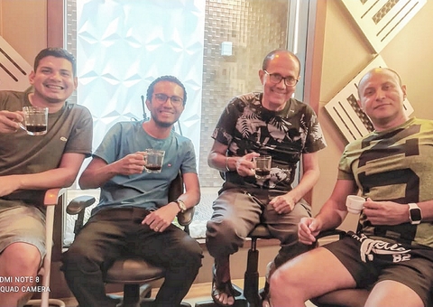 A Grande Família inicia gravações do samba-enredo para o Carnaval 2022