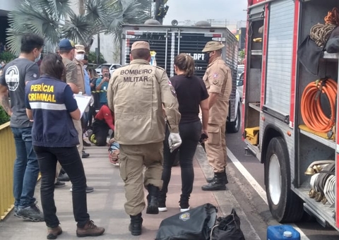 Corpo é encontrado debaixo de ponte na avenida Djalma Batista, em Manaus