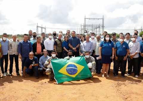 Bolsonaro anuncia início das obras do linhão Manaus-Boa Vista