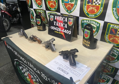 Homem que guardava armas para facção é preso em Manaus