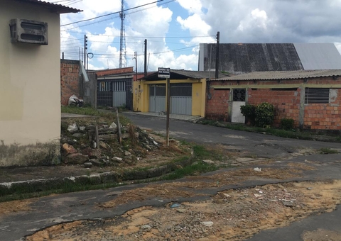 Moradores do bairro Nova Cidade reclamam da situação precária das ruas