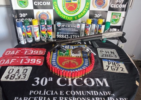 Grupo é preso após matar rival e trocar tiros com a polícia em Manaus
